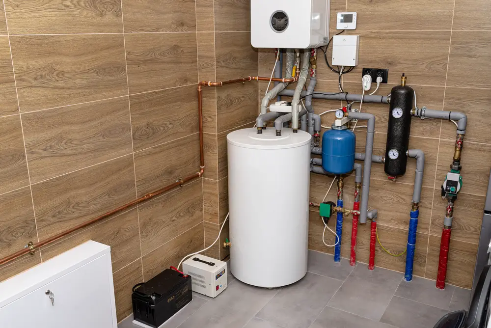 tankless water heater with expansion tank