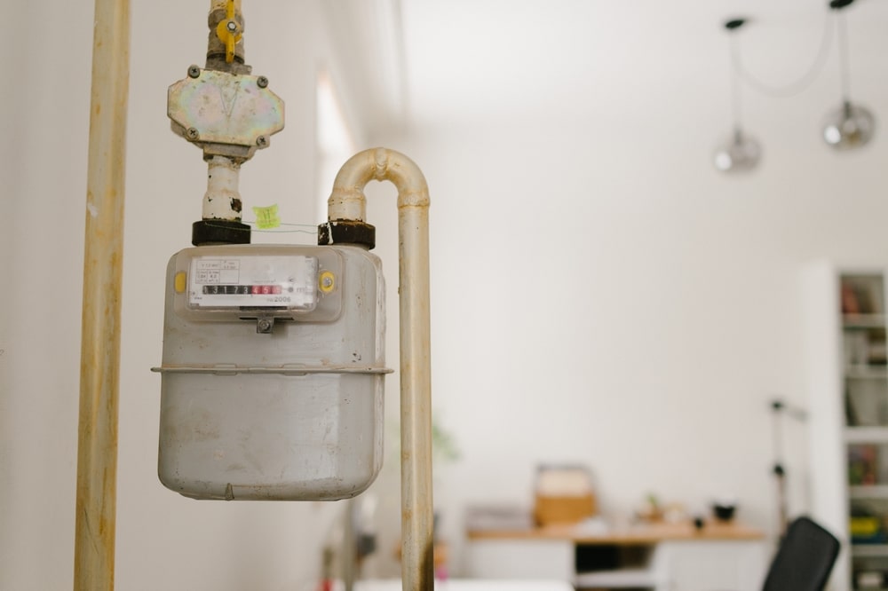 gasometer at home gas counter