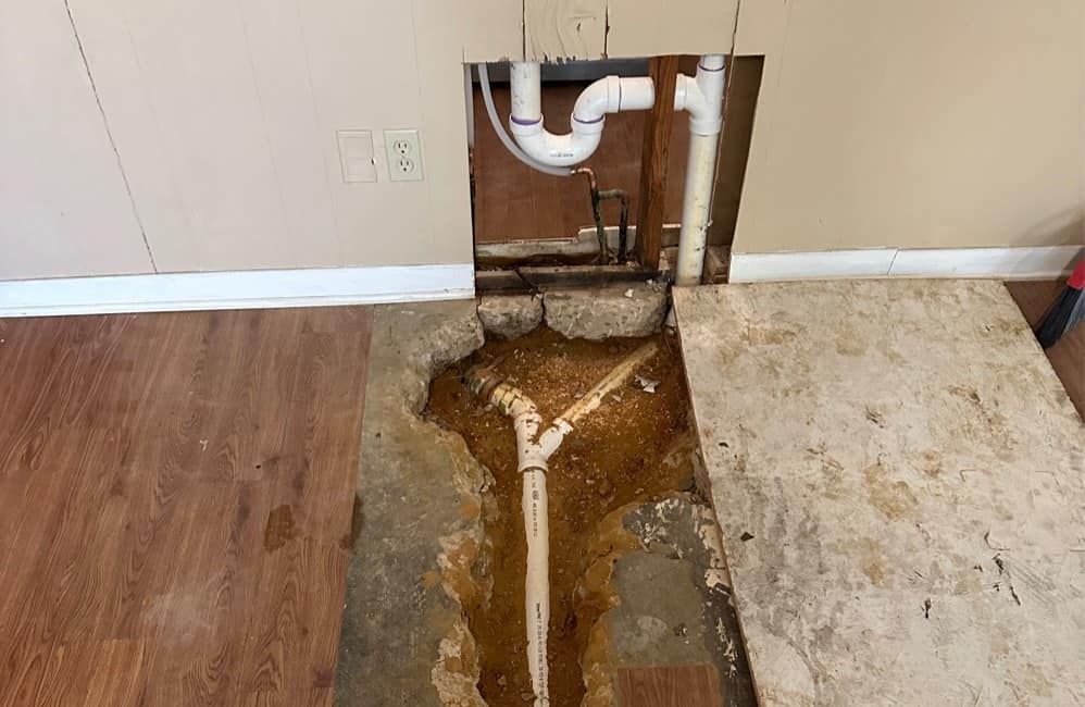 emergency slab leak repair